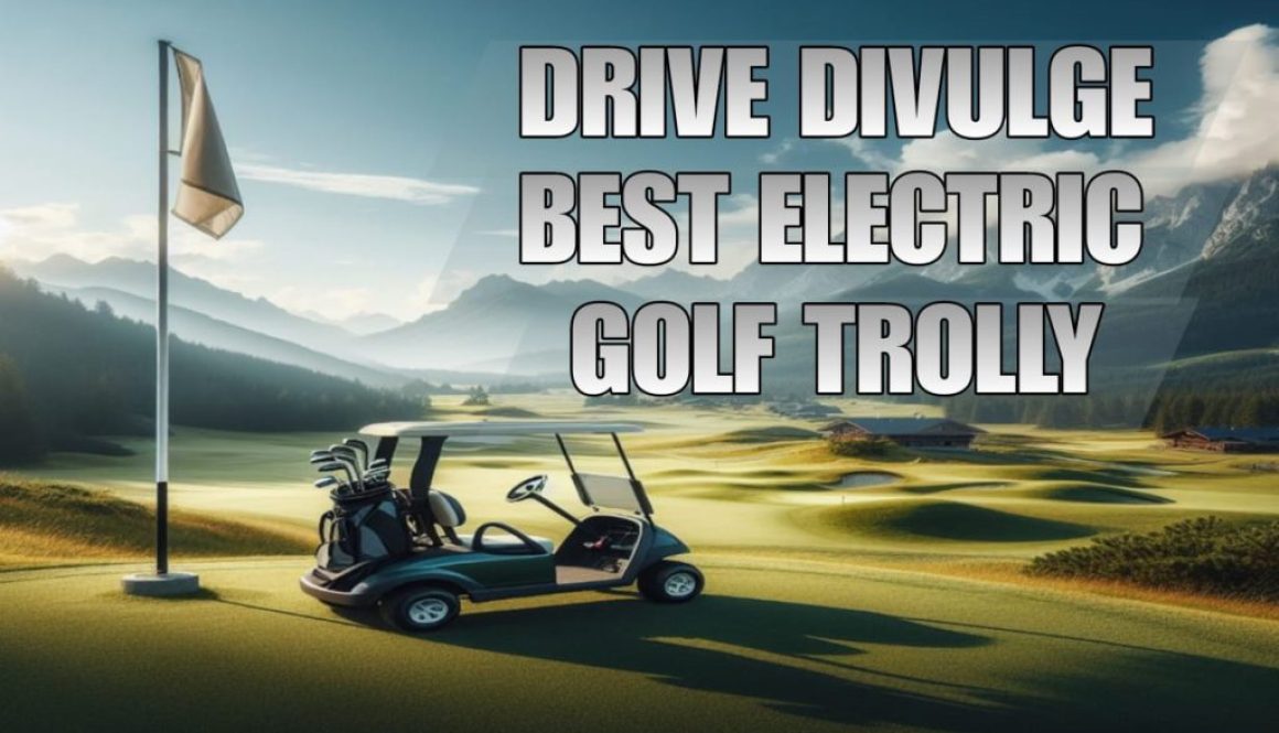 best electric golf trolly