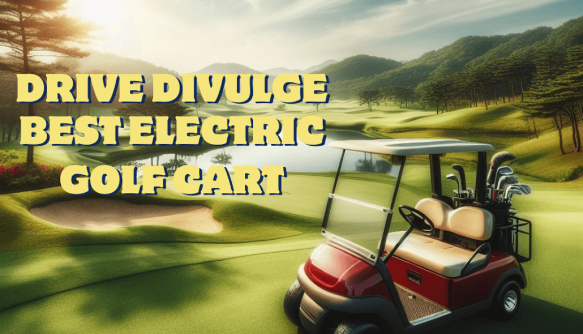 the best electric golf cart